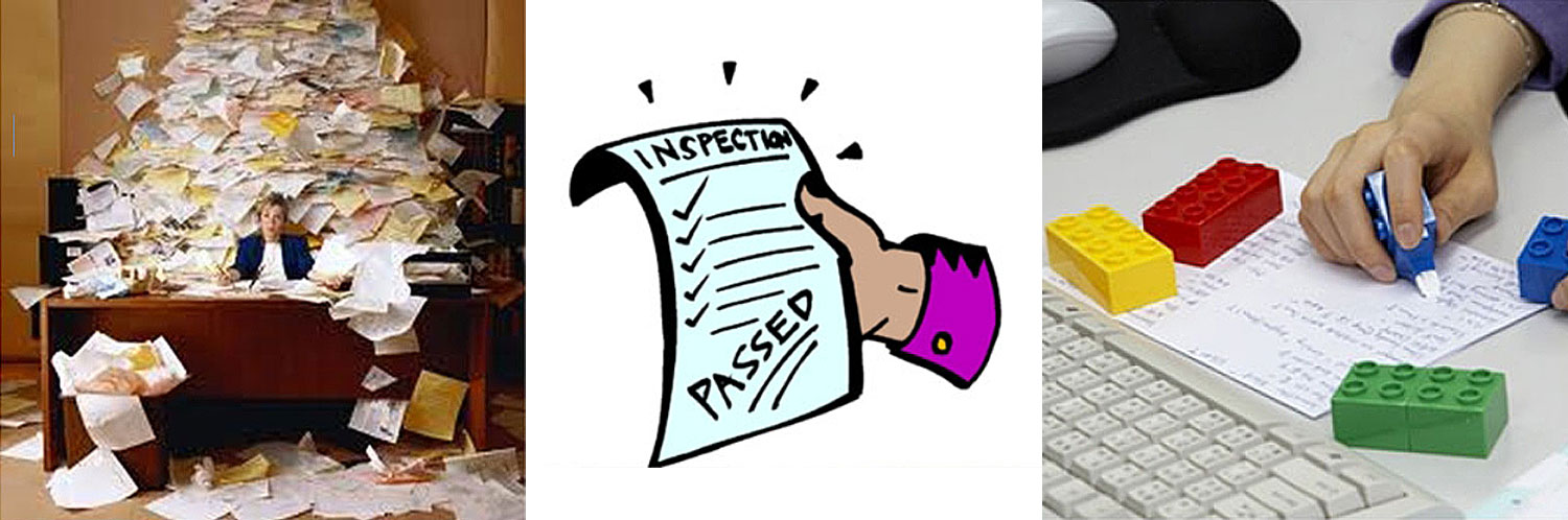 ตัวอย่างความสูญเปล่าในงานสำนักงาน